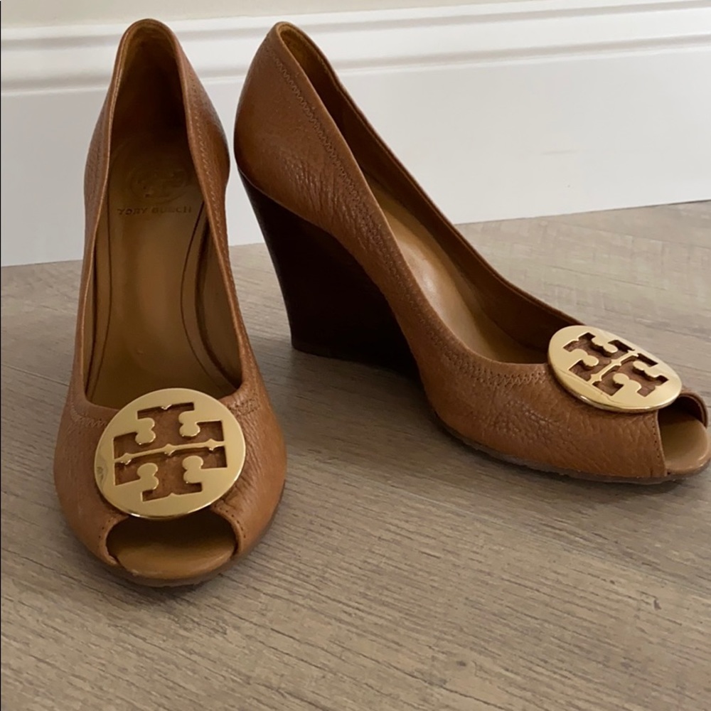 Tory Burch Reva peep toe